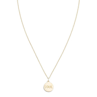 "Soul" Disk Charm Jewelry Helen Ficalora 