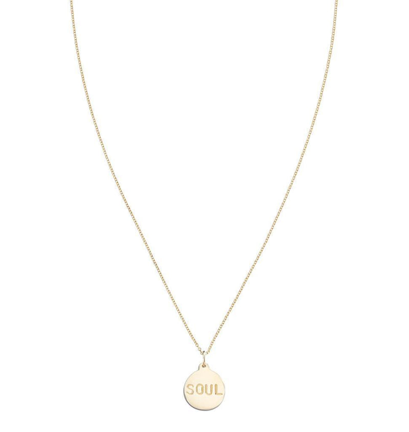 "Soul" Disk Charm Jewelry Helen Ficalora 