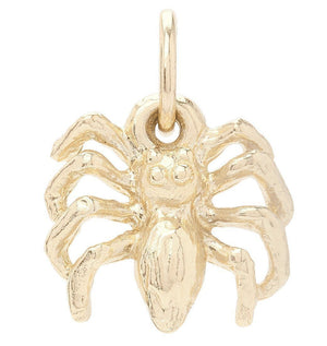 Spider Mini Charm Jewelry Helen Ficalora 14k Yellow Gold