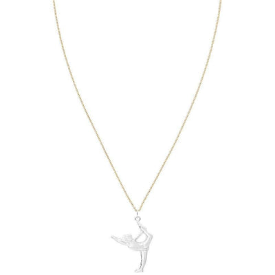 Standing Bow Pose Yoga Charm Jewelry Helen Ficalora 