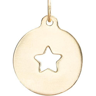 Star Cutout Charm Jewelry Helen Ficalora 14k Yellow Gold