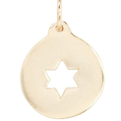 Helen Ficalora 14k Yellow Gold Star of David Pendant