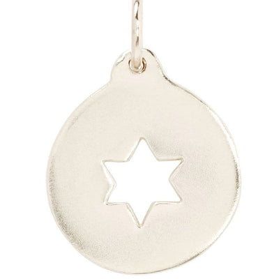 CP Collection - White Gold Star of David Necklace with Diamonds – The Clay  Pot