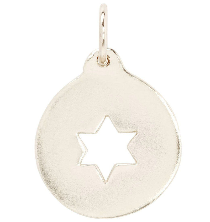 Helen Ficalora 14k White Gold Star of David Pendant