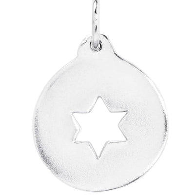 Helen Ficalora Sterling Silver Star of David Pendant