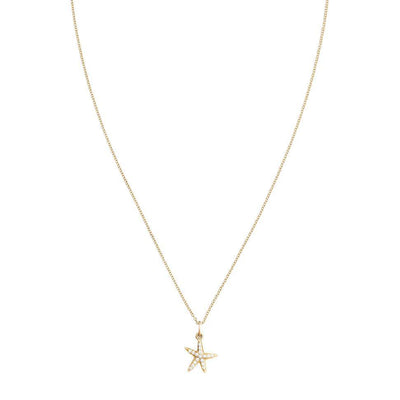 Starfish Mini Charm Pave Diamonds Jewelry Helen Ficalora For Necklaces And Bracelets