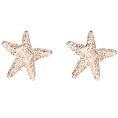 Starfish Stud Earrings Jewelry Helen Ficalora 14k Pink Gold