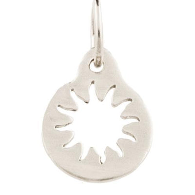 Sun Cutout Charm Jewelry Helen Ficalora 14k White Gold For Necklaces And Bracelets