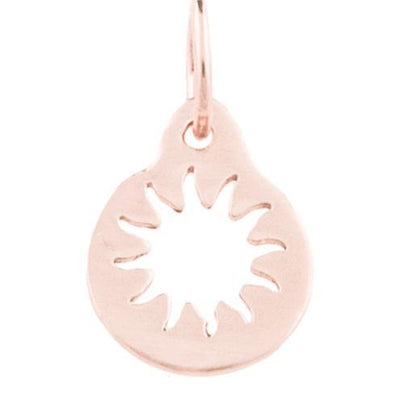Sun Cutout Charm Jewelry Helen Ficalora 14k Pink Gold For Necklaces And Bracelets