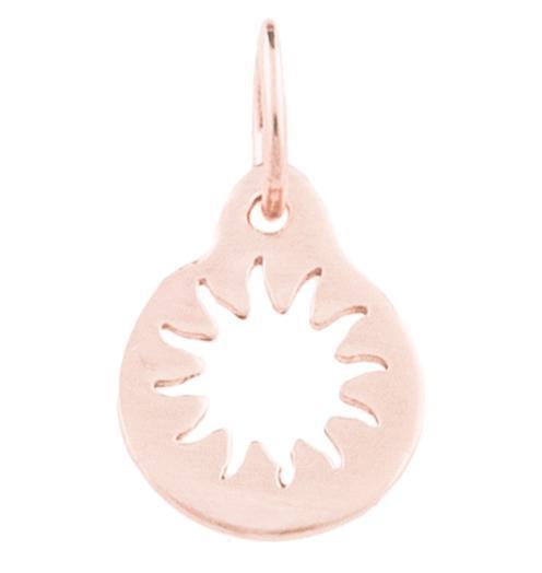 Sun Cutout Charm Jewelry Helen Ficalora 14k Pink Gold For Necklaces And Bracelets