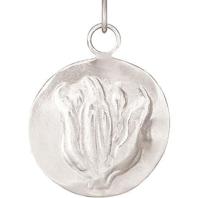 Tulip Repouss̩e Charm Jewelry Helen Ficalora 14k White Gold