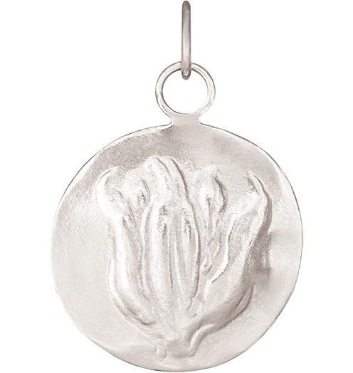 Tulip Repouss̩e Charm Jewelry Helen Ficalora 14k White Gold