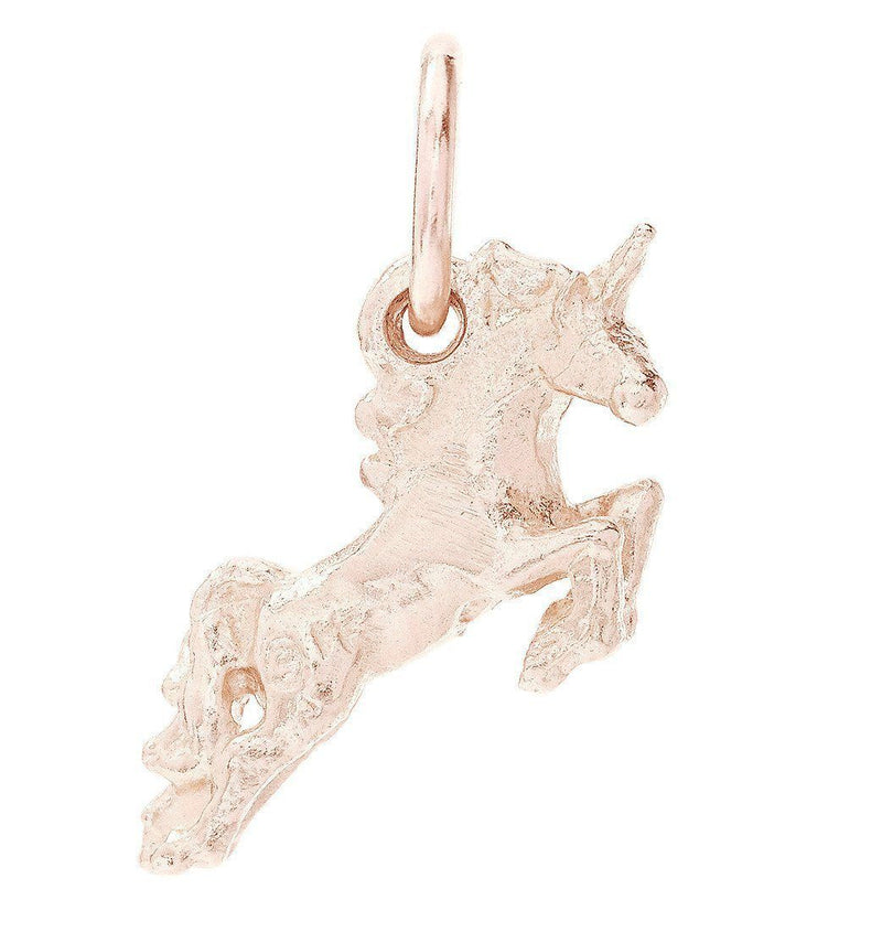 Unicorn Mini Charm Jewelry Helen Ficalora 14k Pink Gold