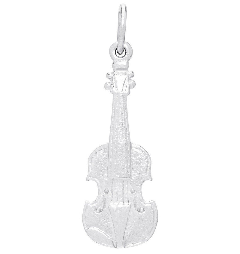 Violin Mini Charm Jewelry Helen Ficalora Sterling Silver 