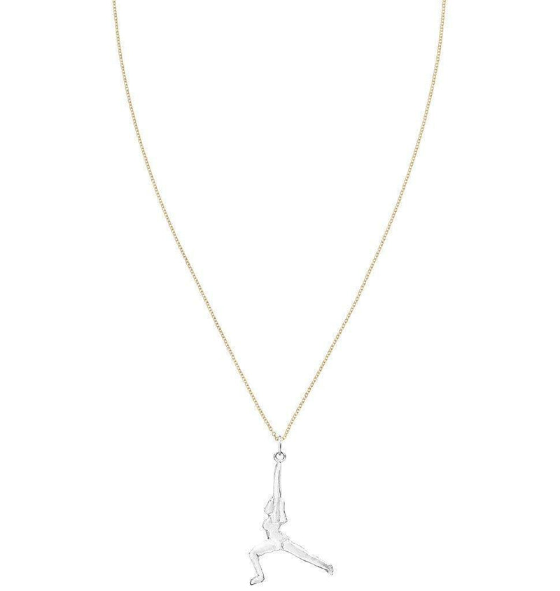 Warrior Pose Yoga Charm Jewelry Helen Ficalora 