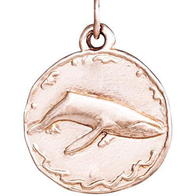 Whale Coin Charm Jewelry Helen Ficalora 14k Pink Gold