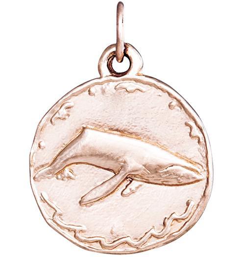 Whale Coin Charm Jewelry Helen Ficalora 14k Pink Gold
