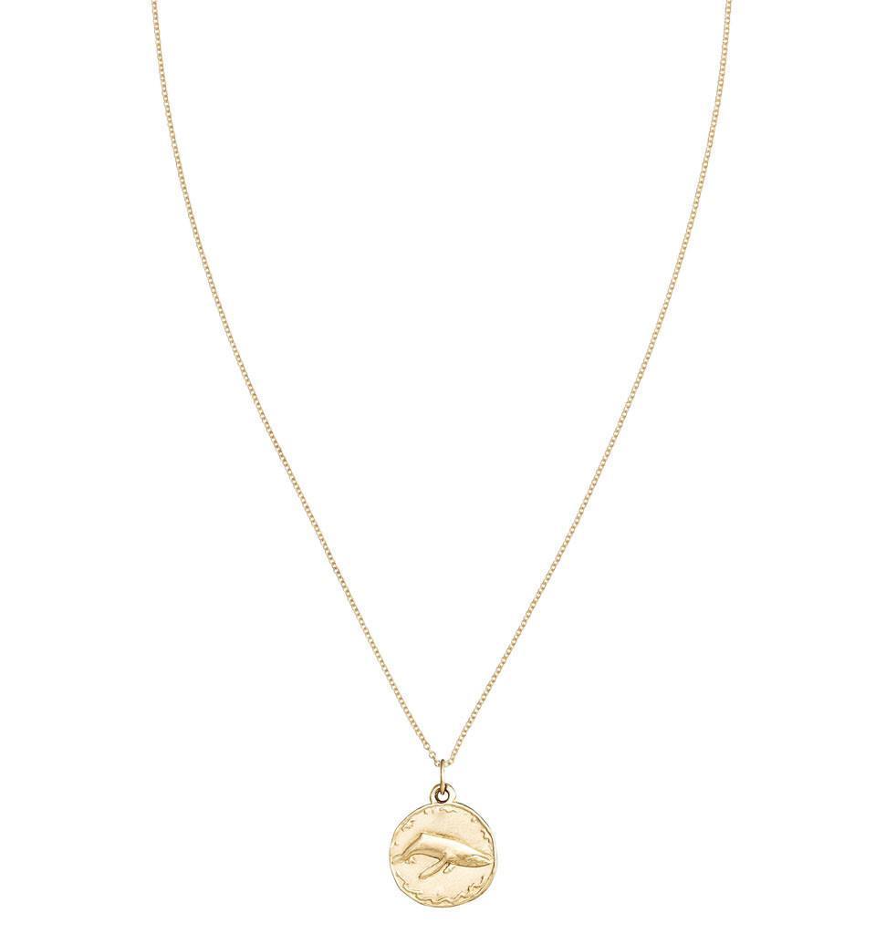 Whale Coin Charm Jewelry Helen Ficalora 