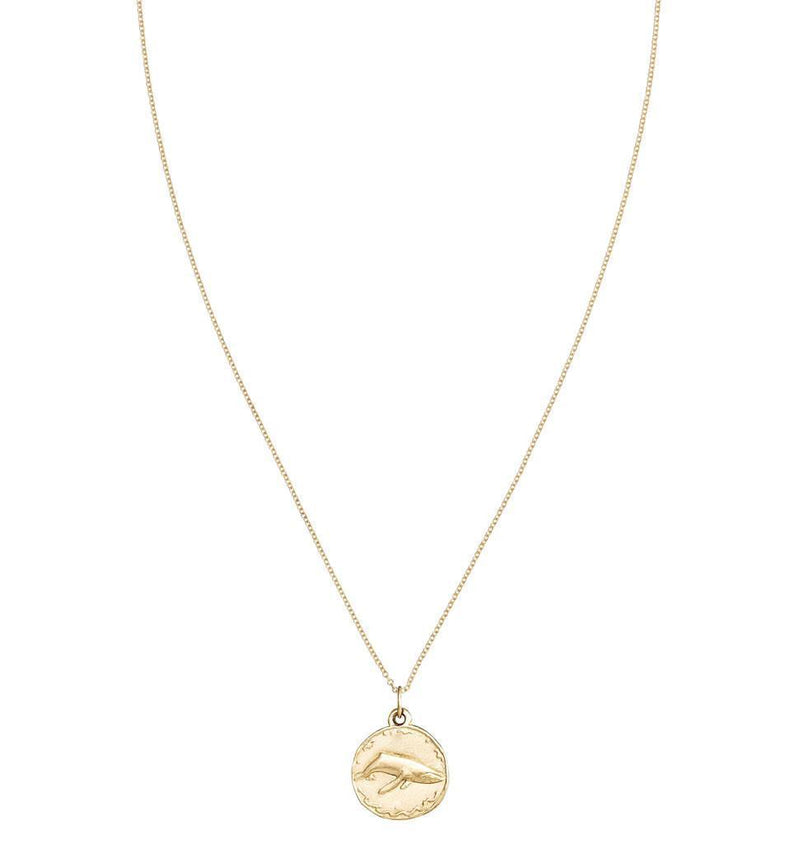 Whale Coin Charm Jewelry Helen Ficalora 