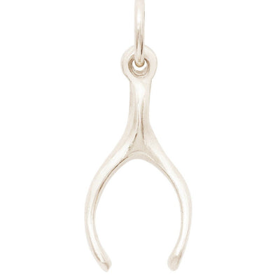 Helen Ficalora Gold Wishbone Charm