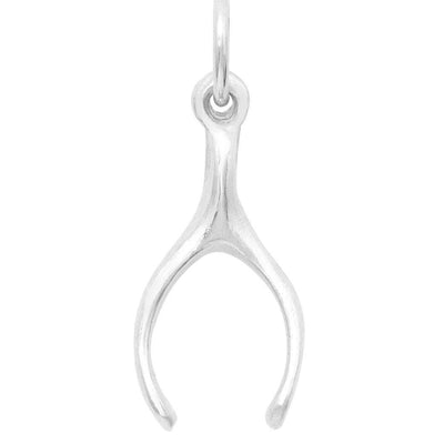 Helen Ficalora Gold Wishbone Charm