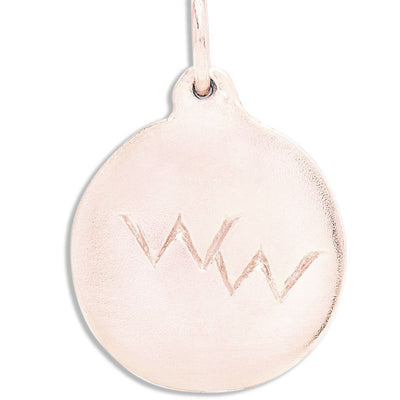 Wonderful Woman Disk Charm Jewelry Helen Ficalora 14k Pink Gold