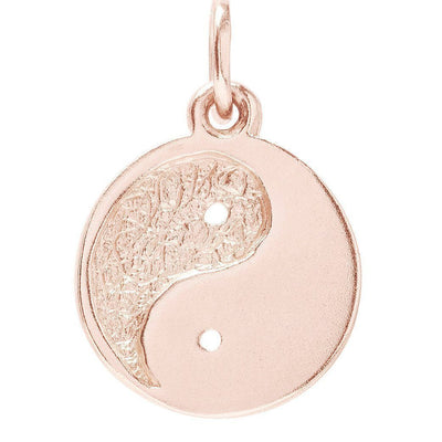 Yin Yang Mini Charm Jewelry Helen Ficalora 14k Pink Gold