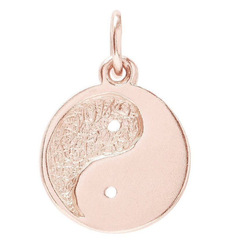 Yin Yang Mini Charm Jewelry Helen Ficalora 14k Pink Gold