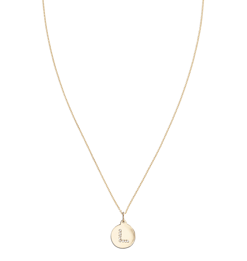 "L" Alphabet Charm Pave Diamonds -  - Jewelry - Helen Ficalora - 4
