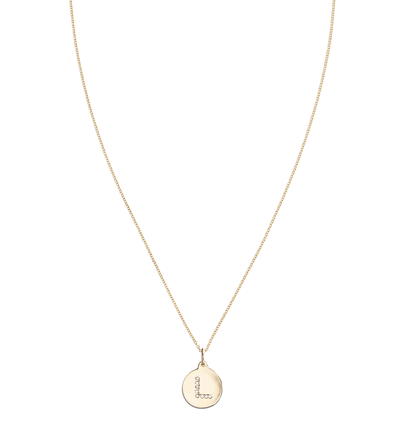 "L" Alphabet Charm Pave Diamonds -  - Jewelry - Helen Ficalora - 4