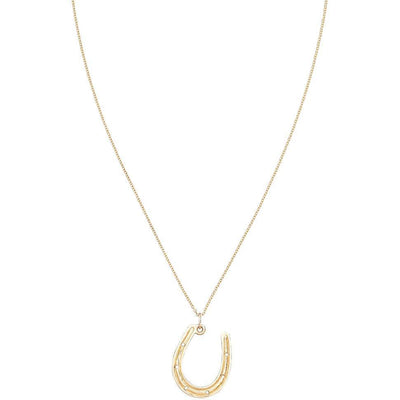 Large Horseshoe Replica Charm Jewelry Helen Ficalora 