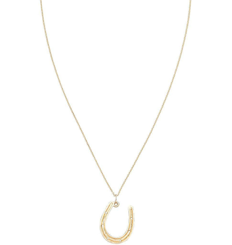 Large Horseshoe Replica Charm Jewelry Helen Ficalora 