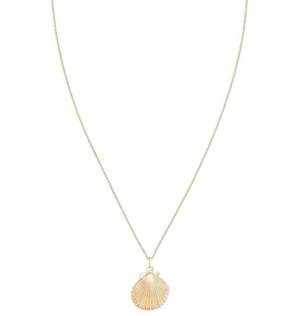 Large Scallop Shell Charm Jewelry Helen Ficalora