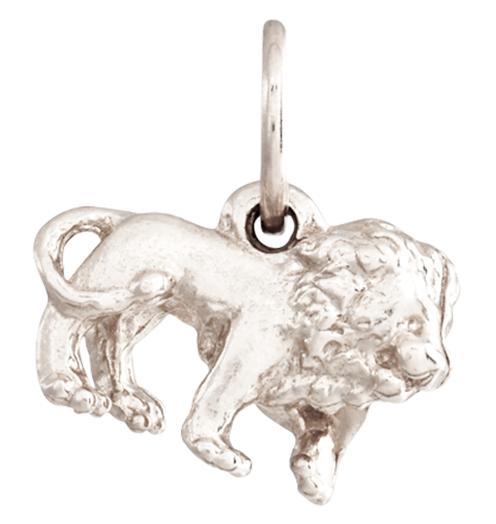 Lion Mini Charm Jewelry Helen Ficalora 14k White Gold