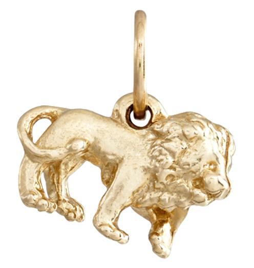 Lion Mini Charm Jewelry Helen Ficalora 14k Yellow Gold