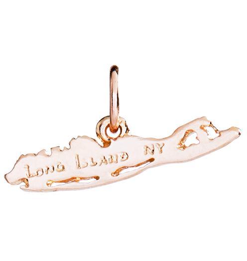 Long Island Mini Charm Jewelry Helen Ficalora 14k Pink Gold
