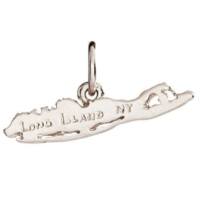 Long Island Mini Charm Jewelry Helen Ficalora 14k White Gold