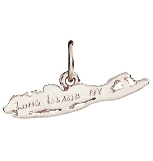 Long Island Mini Charm Jewelry Helen Ficalora 14k White Gold