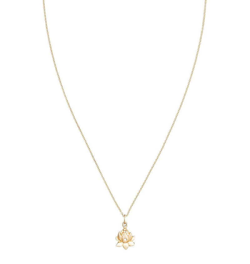 Lotus Flower Charm With Diamond Jewelry Helen Ficalora For Necklaces And Bracelets