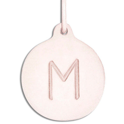 "M" Alphabet Charm Jewelry Helen Ficalora 14k Pink Gold For Necklaces And Bracelets