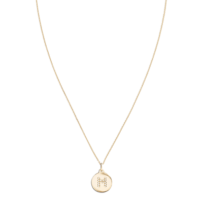 "M" Alphabet Charm Pave Diamonds -  - Jewelry - Helen Ficalora - 4