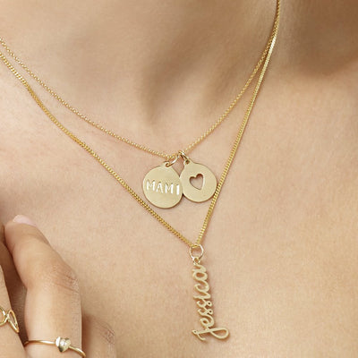 Helen Ficalora 14k Gold "Mami" Jewelry Charm