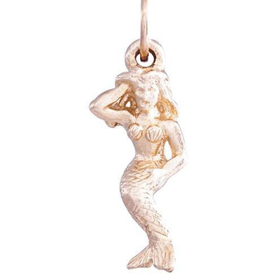 Mermaid Mini Charm Jewelry Helen Ficalora 14k Pink Gold