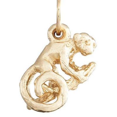 Monkey Mini Charm Jewelry Helen Ficalora 14k Yellow Gold
