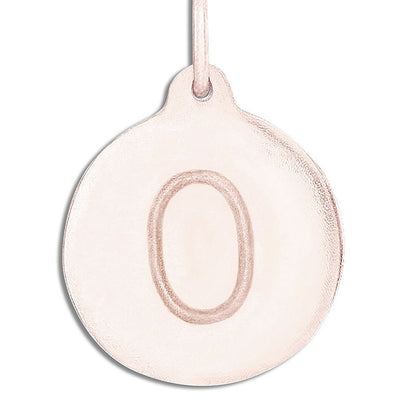 "O" Alphabet Charm Jewelry Helen Ficalora 14k Pink Gold For Necklaces And Bracelets