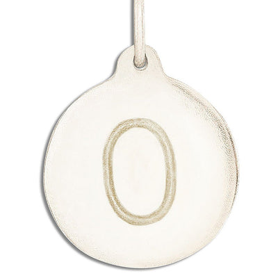 "O" Alphabet Charm Jewelry Helen Ficalora 14k White Gold For Necklaces And Bracelets