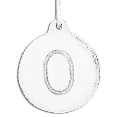 "O" Alphabet Charm Jewelry Helen Ficalora Sterling Silver For Necklaces And Bracelets