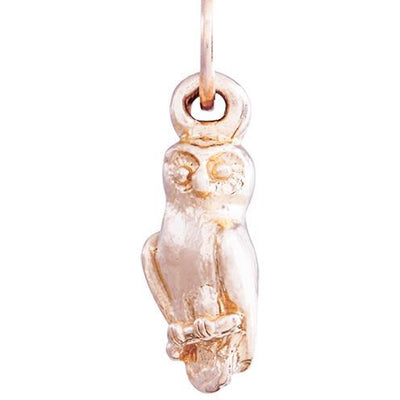Owl Mini Charm Jewelry Helen Ficalora 14k Pink Gold