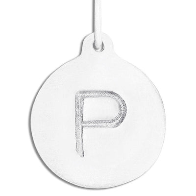 "P" Alphabet Charm Jewelry Helen Ficalora Sterling Silver For Necklaces And Bracelets