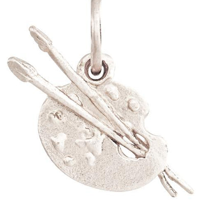 Paint Palette Mini Charm Jewelry Helen Ficalora 14k White Gold For Necklaces And Bracelets